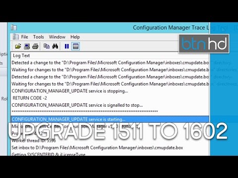 Upgrade SCCM 1511 to 1602!