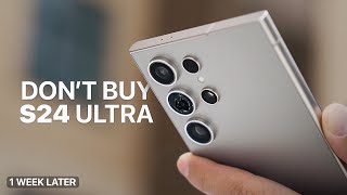 Samsung Galaxy S24 Ultra — 1 Week Later! Ultimate iPhone Killer...