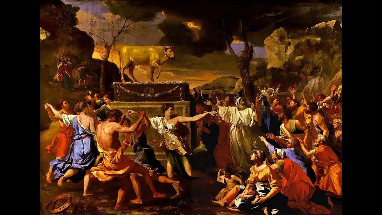 Exodus 32:1-4:  A Quick Look (Replacing God with another 