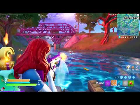 1 Hour Changing into Skins of my Opponents as Mystique In Fortnite 14.20