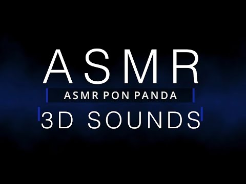 目を閉じて聴いてください♪タッピング ムーブメントASMR Lofi Relax Sound ASMR PANDA Video
