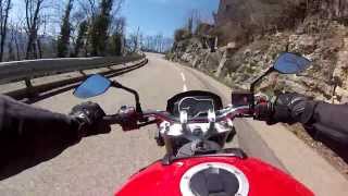 preview picture of video 'Col du Frêne - GSR 750 - GoPro HD3 SILVER EDITION'
