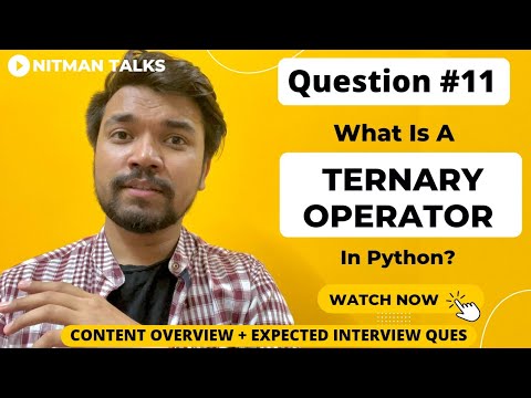 What Is Ternary Operator Compare Ternary Operator In Java And Python Python Interview Ques 11