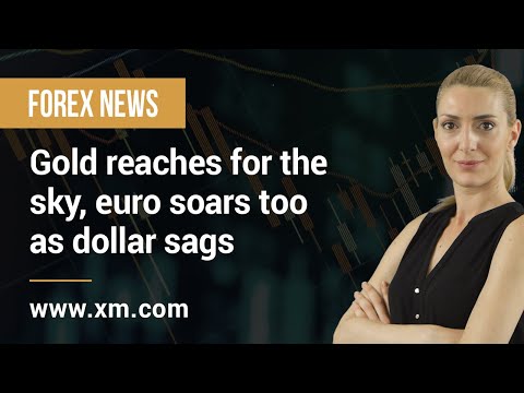 Forex News: 27/07/2020 - Gold reaches for the sky, euro soars too as dollar sags