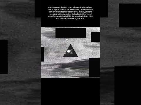 US Military Captures UAP Instant Acceleration on Infrared Declassified 2021 Footage