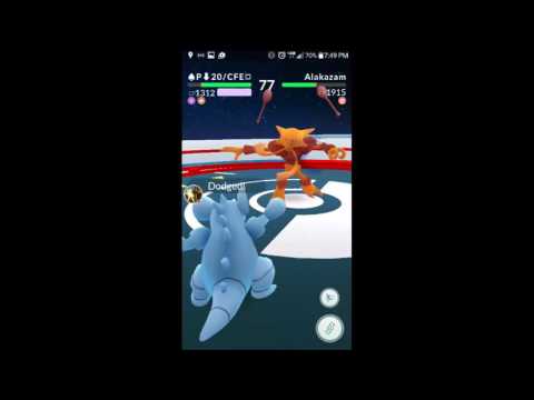 Pokemon GO: Nidoqueen vs Alakazam