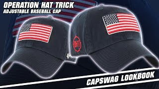 Operation Trick Hat US Flag Patch Dad Hat | USA Flag patch Miilitary Baseball Cap #Shorts