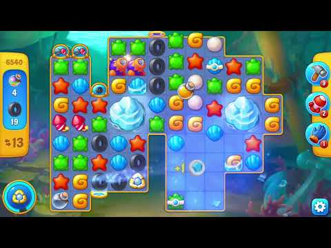 [FISHDOM Walkthrough] Level 6540 Super Hard (Qua màn - Fishdom)