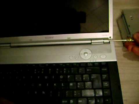 comment demonter sony vaio