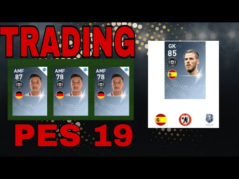 Pes19 trading ozil to de gea