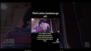 John Popper Blues Traveler with Howard Stern #bluestraveler #howardstern