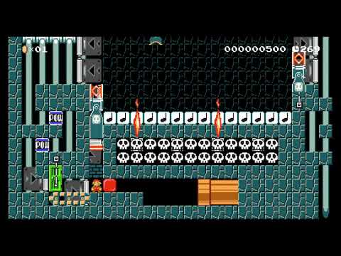 Super Mario Maker 2 - Level Table Tennis vs Computer 4G3-CKL-H7G #SMM2 #SportsLevel #JapanLevel