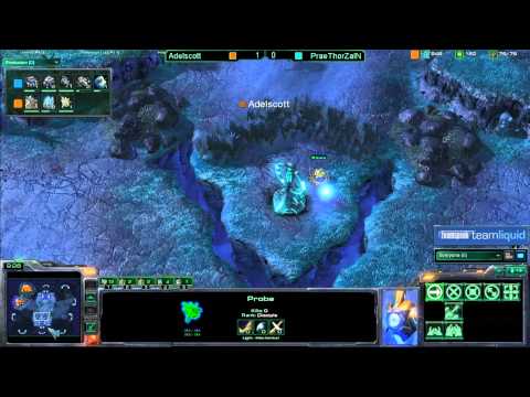 Game 2 - Prae.ThorZaIN (T) vs Mill.Adelscott (P) - TeamSpeak TL SC2 Open #12 Final