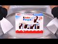 Kinder Pingui Ice Cream Rolls Satisfying Visual ASMR