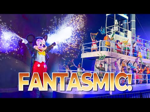 Fantasmic Full Show [4K] Multi Angle- Disney's Hollywood Studios Walt Disney World