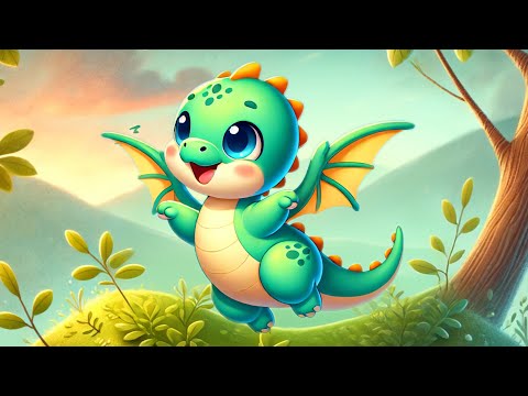 🎵 Le Petit Dragon Danse 🐉 | Chanson pour enfants animée | Comptine rythmée et rigolote 