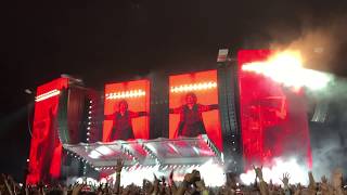 Rolling Stones Lucca 23/09/2017 Concert Start - Sympathy For The Devil -