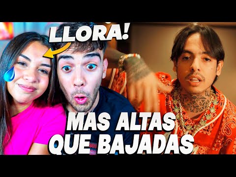 REACCION a NATANAEL CANO - MAS ALTAS QUE BAJADAS - ¡GABY LLORA!😥