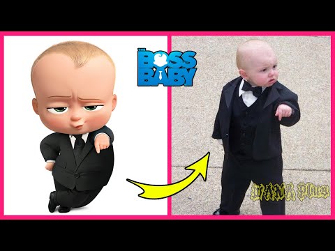 The Boss Baby Characters In Real Life 👉@WANAPlus