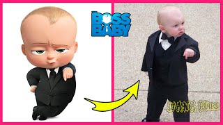 The Boss Baby Characters In Real Life 👉@WANAPlus