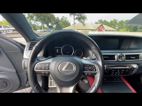 2017 Lexus GS350 Start-Up
