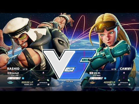 Moke (Rashid) vs NL (Cammy)：もけ（ラシード）vs NL（キャミィ）