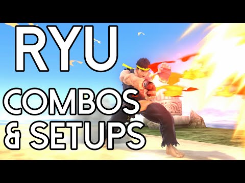 【SSB4】Ryu - Combos & Setups
