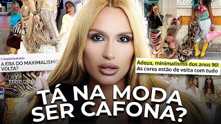 O que chamavam de CAFONA virou a tendência mais cobiçada de 2026 — a estética ROBERTO CAVALLI.