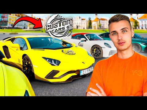 WE WENT ON A CUSTOM TOUR WITH THE COOLEST SUPERCARS