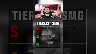 Tierlist des Meilleures SMG Warzone !
