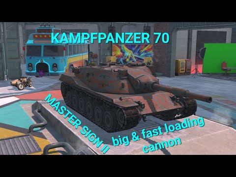 Kampfpanzer 70 epic play with master sign II