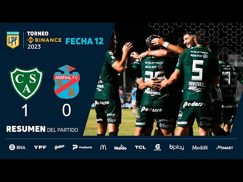 #TorneoBinance 2023 | Fecha 12 | resumen de Sarmiento - Arsenal