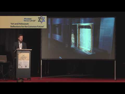 Conference "Art and Holocaust". Jakub Nowakowski (Poland)