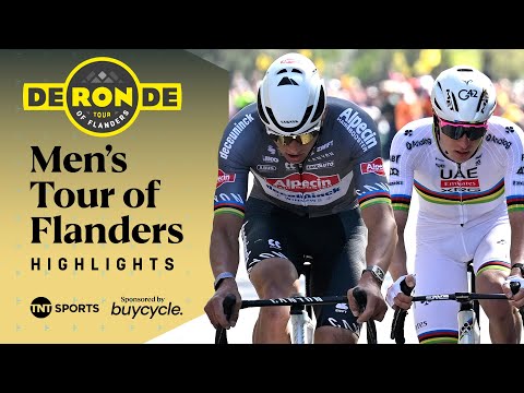 BELGIAN COBBLES MASTERCLASS! 🐐 | 2025 Tour Of Flanders Men's Race Highlights | TNT Sports Cycling
