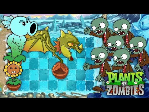 PLANTS VS ZOMBIES HEROES - SNOW PEA - Level 1 - level 10 - 200 Mastery. PVZ 2 Gameplay