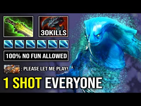 Most OP Satisfying Morphling Ever!! Imba 30Kills 12Min Godlike 1 Shot Everyone on Map No Fun DotA 2