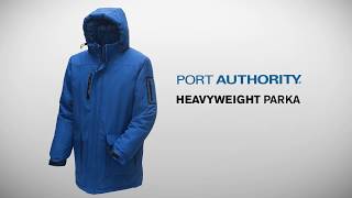 Зимняя парка Port Authority Men's Heavyweight Parka Royal Blue заказать на www aquamir kiev ua