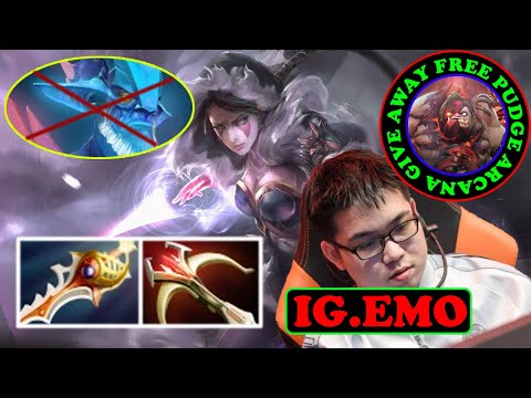 IG.EMO SUPERB TEMPLAR ASSASSIN DIVINE RAPIER INFINITE PHYSICAL DAMAGE VS LESHRAC FARMER | DOTA2ORBS