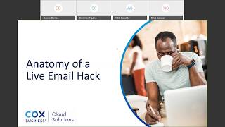 Cox Business - Anatomy of a Live Email Hack   Session 2