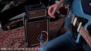 Video thumbnail for Vox AC30SI Combo & Mini Superbeetle 25 Stack Demo by Guitarist