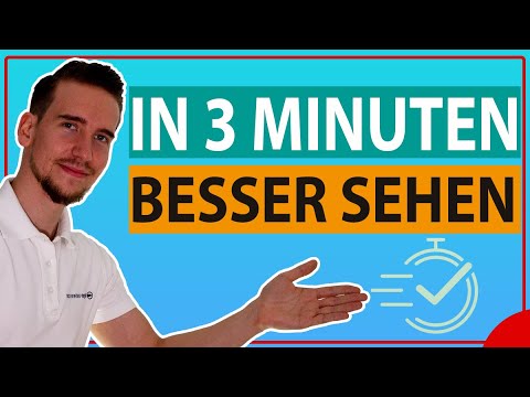 SOFORT BESSER Sehen - So bekommst du ASTIGMATISMUS in NUR 3 Minuten vollständig weg (zum nachmachen)