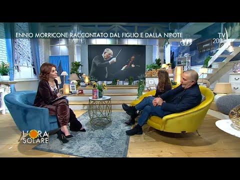 L'Ora Solare (Tv2000), 18 gennaio 2023 - Ennio Morricone raccontato dal figlio e dalla nipote
