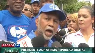 Presidente ADP afirma República Digital es un bulto