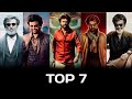 Top 7 Rajinikanth BGM ft.Shivaji, Kabali, Kaala, Petta, Darbar, Annaatthe, Jailer,