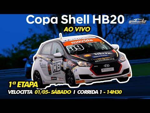 Shell HB20 Cup 2021 - Stage 1 | RACE 1 | Velocitta | Saturday, May 1st, at 2:30 p.m.
