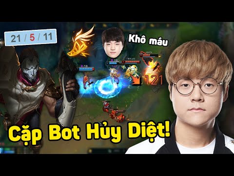 Level 1 tốc biến phang luôn, T1 Teddy + Keria cặp bot "hổ báo" nhất LCK là đây
