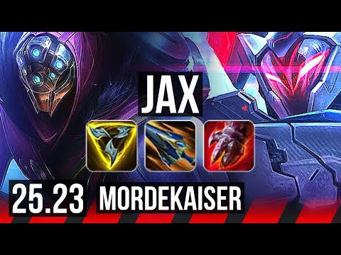 JAX vs MORDEKAISER (TOP) | 10/1/5, 8 solo kills, Legendary | EUW Master | 25.23