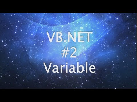 Vb Net Tutorial Variable Part 2
