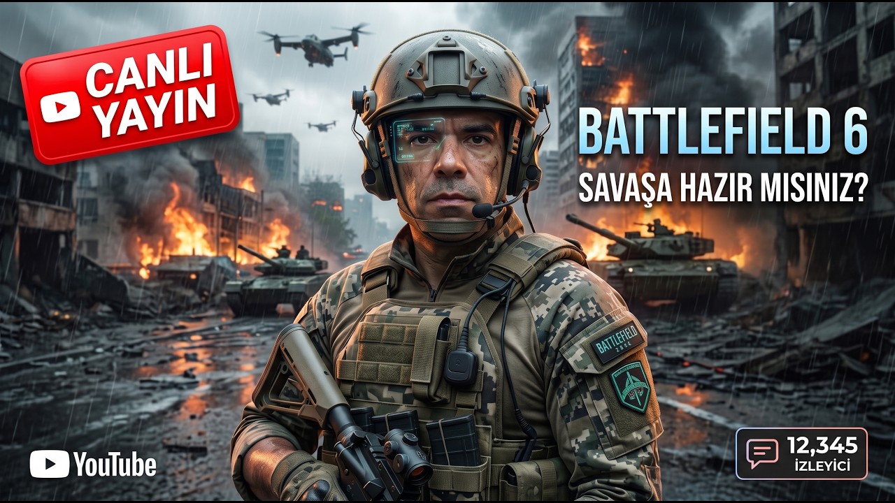 CANLI / Cumartesi Gecesi Ateşi / Battlefield 6
