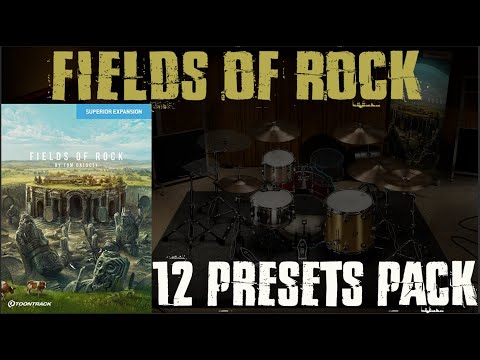 🔥🔥Superior Drummer 3 - SDX Series 10 [Fields Of Rock PACK]🔥🔥